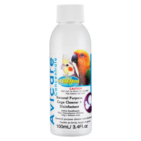 Avicare Concentrate (Vetafarm) Bird Cage Cleaner & Disinfectant
