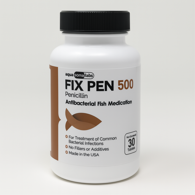 Fish Pen (Penicillin) 500mg 30 Tablets Fish Antibiotics