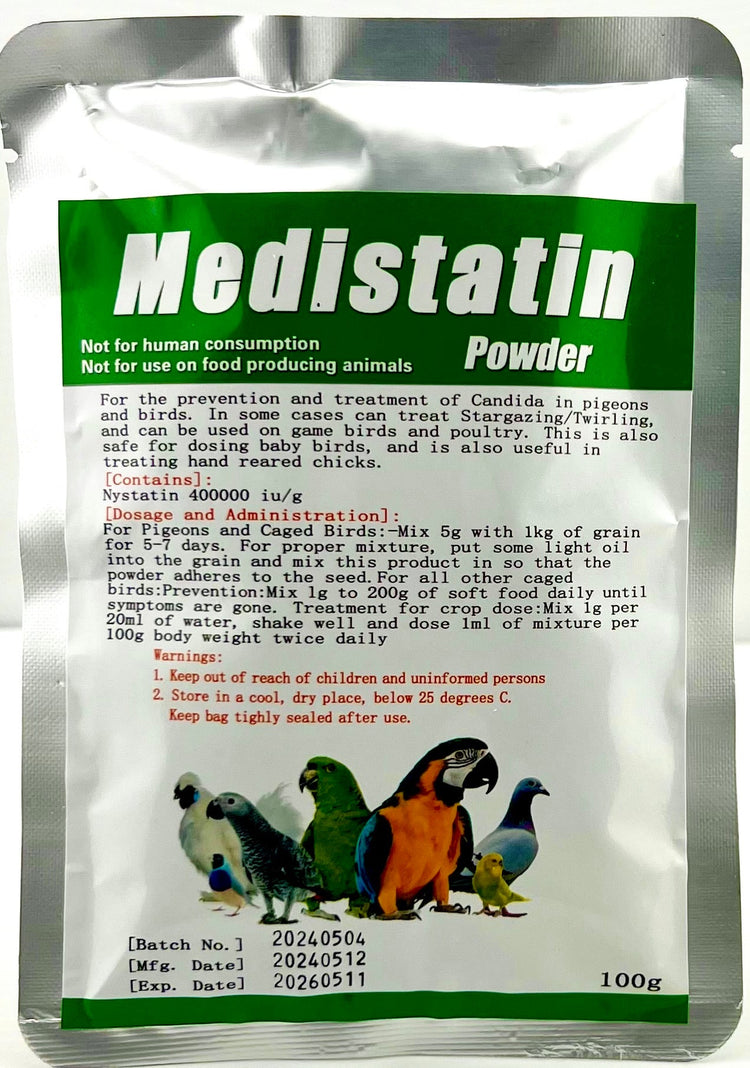Medistatin – Antifungal Treatment for Candida, Stargazing & Twirling in Birds