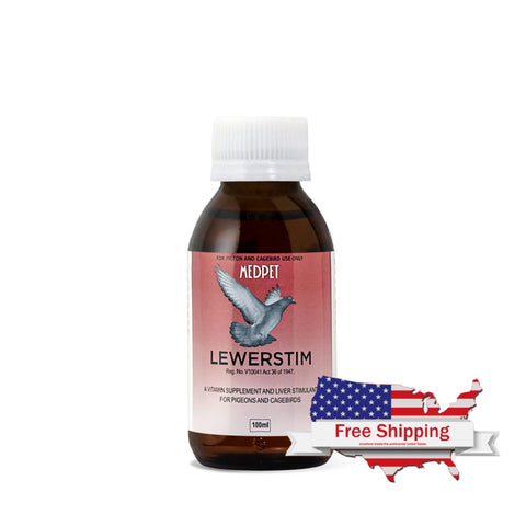 Lewerstim (Medpet) Pigeon Liver Protectant Essential for Pigeon Liver Health