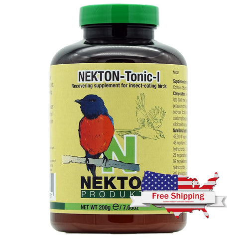 Nekton Tonic-I for Insectivores: Essential Supplement for Bird Nutrient Support