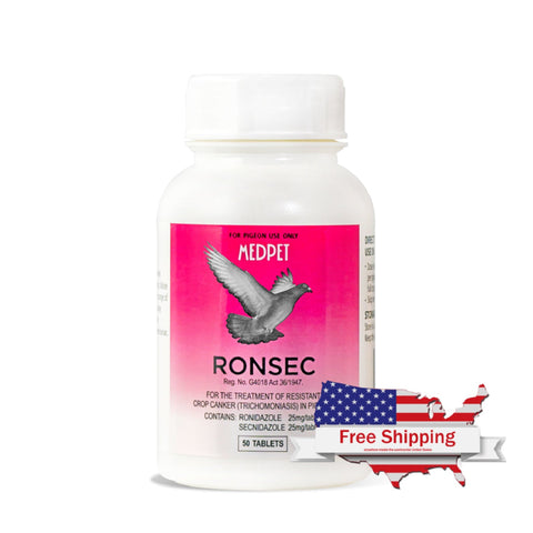 Ronsec (Medpet) Treats Super-Resistant Canker in Pigeons