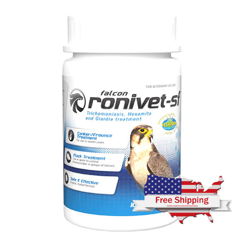 Falcon Ronivet-SF (Vetafarm) - Trichomoniasis Treatment for Falcons