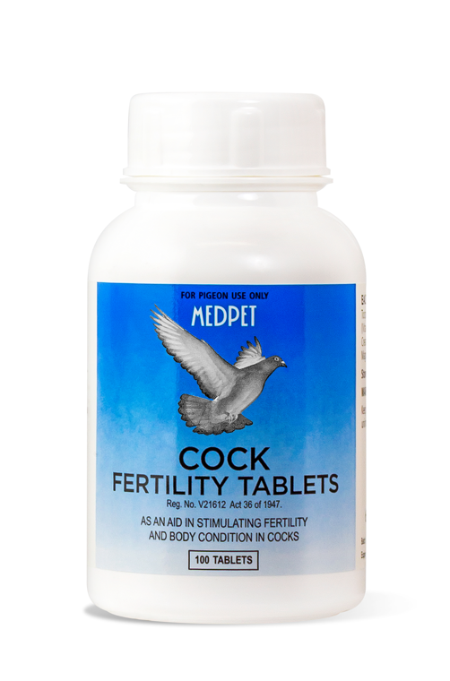 Cock Fertility Tablets (Medpet) Enhance Pigeon Breeding Success