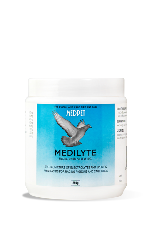 Medilyte (Medpet) Electrolytes for Racing Pigeons