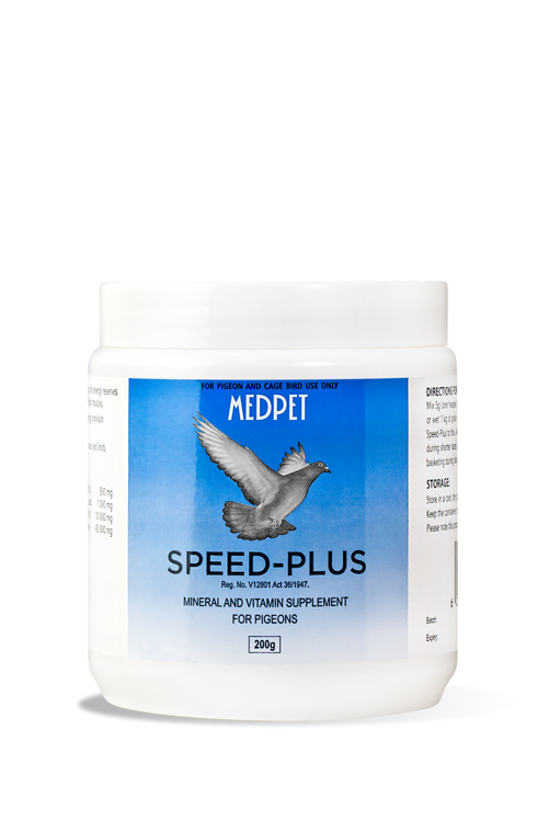 Speed Plus (Medpet) Pigeon Racing Supplement with Mega Vitamin B Complex