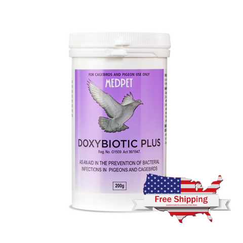 Doxybiotic (Medpet) Effective Psittacosis Treatment in Pigeons and Cage Birds