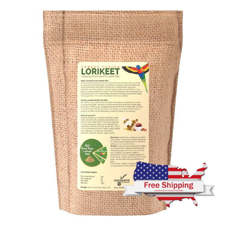Forest Fusion Lorikeet (Vetafarm) Premium Lorikeet Food