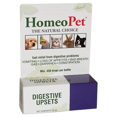 Digestive Upsets – Gentle Relief for Vomiting, Diarrhea & Gas in Birds and Pets