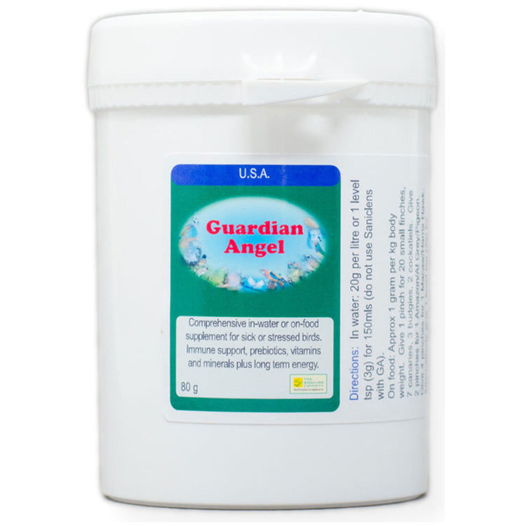 Guardian Angel – Ultimate Immune & Recovery Supplement for Sick or Stressed Birds