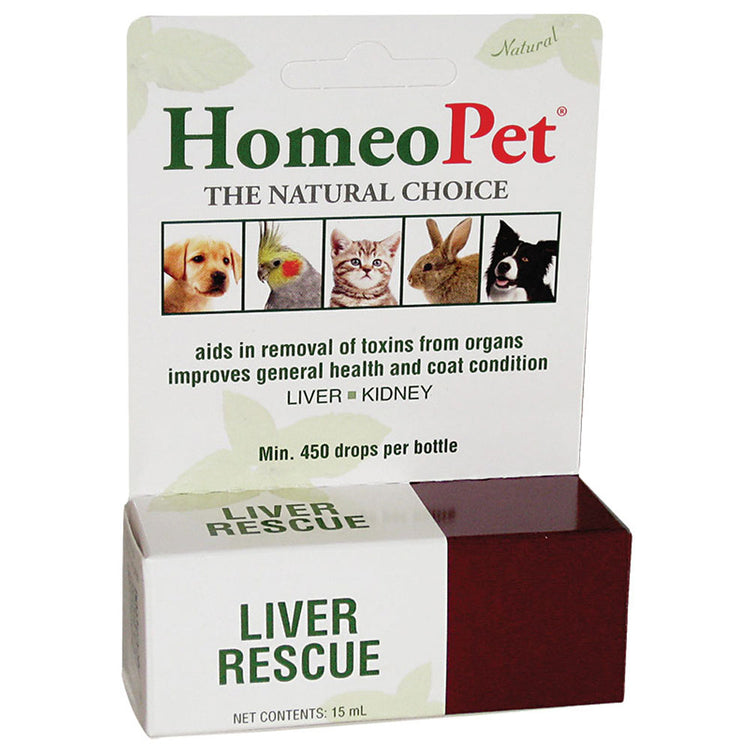Liver Rescue – Natural Liver Detox & Support Supplement for Birds and Pets