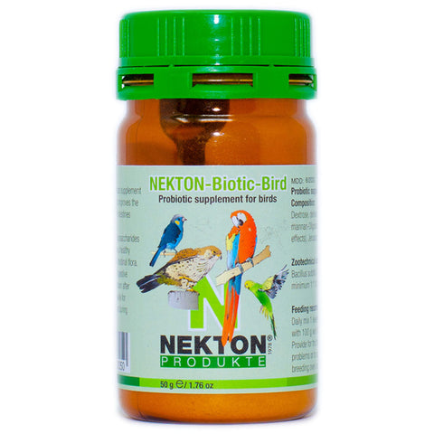 Nekton-Biotic-Bird – Probiotic & Prebiotic Digestive Support for All Birds