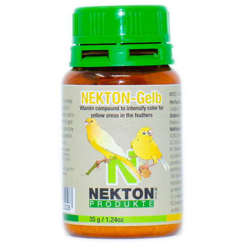 Nekton GELB – Enhance Yellow Plumage and Prevent Color Fading in Birds