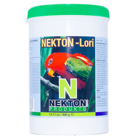 Nekton-Lori – Complete Powdered Diet for Lories & Hanging Parakeets