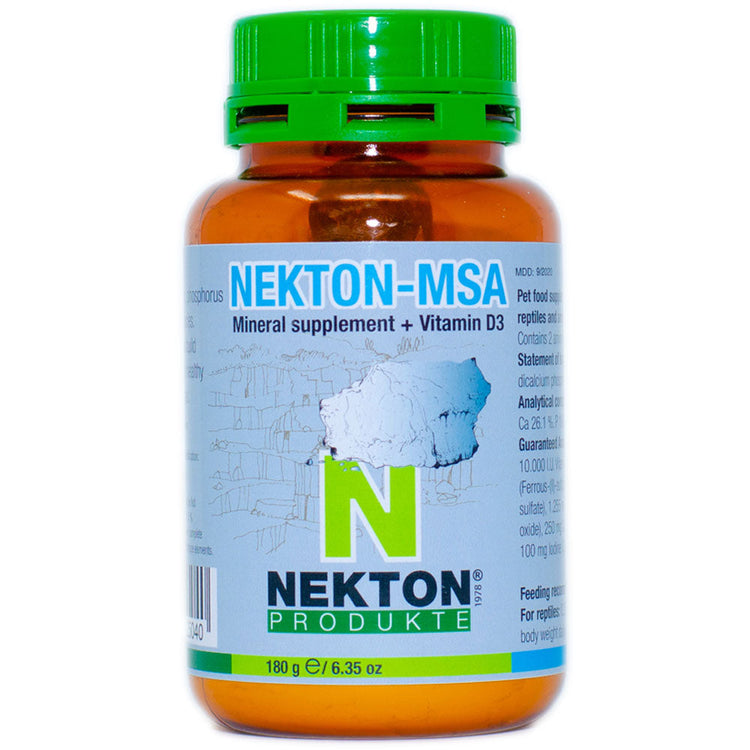 Nekton MSA Powder – Calcium, Vitamin D3, and Mineral Supplement for Birds
