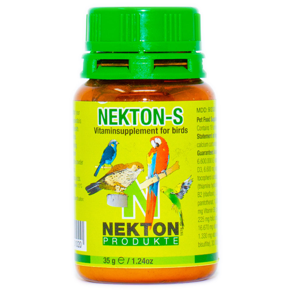 Nekton-S – Daily Multivitamin Supplement with Amino Acids and Trace Elements for Cage Birds