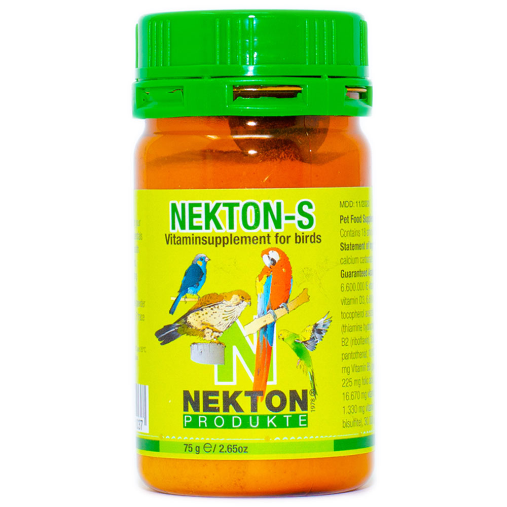 Nekton-S – Daily Multivitamin Supplement with Amino Acids and Trace Elements for Cage Birds