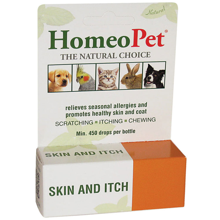 Skin and Itch – Natural Relief for Itching, Scratching & Skin Irritation in Birds and Pets