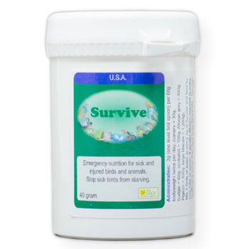 Survive – Emergency Nutrition Formula for Starving or Critical Birds