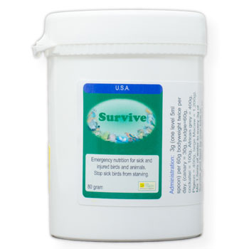 Survive – Emergency Nutrition Formula for Starving or Critical Birds