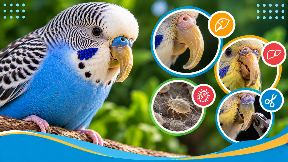 Bird Beak Overgrowth: Diet, Liver Problems, Mites & When Trimming Is Needed
