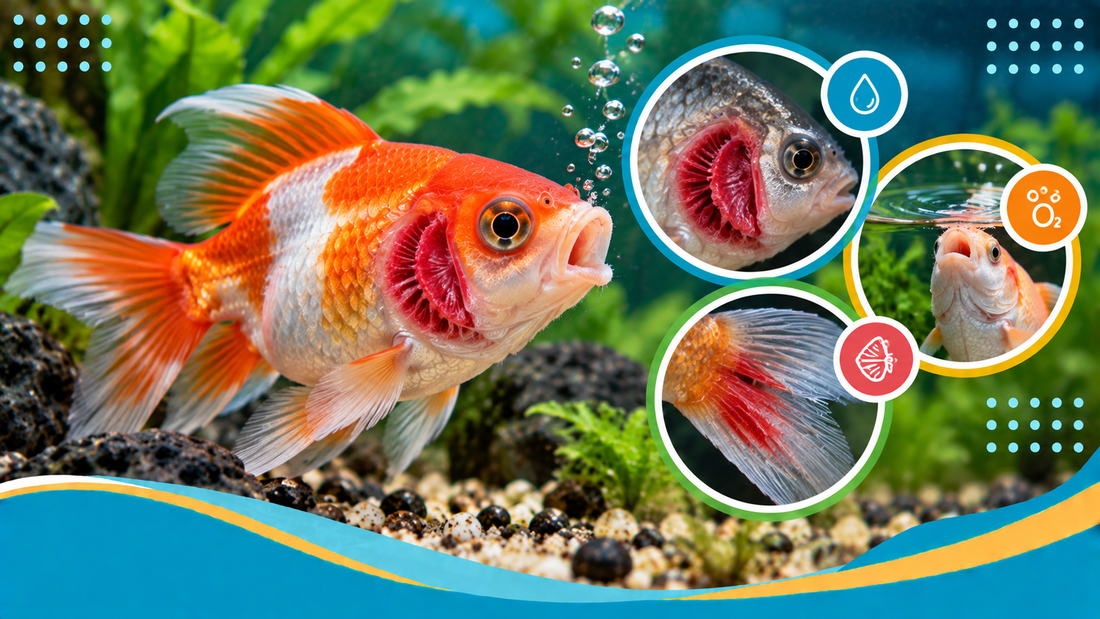 Ammonia Poisoning in Fish: Red Gills, Burns, Gasping & Recovery