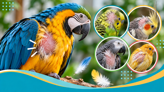 Bird Bald Spots: Molt, Plucking, Barbering, Mites or Disease?