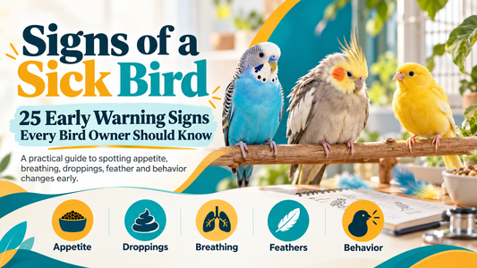 Signs of a Sick Bird: 25 Early Warning Signs Every Bird Owner Should Know