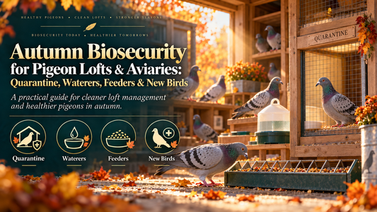 Autumn Biosecurity for Pigeon Lofts & Aviaries