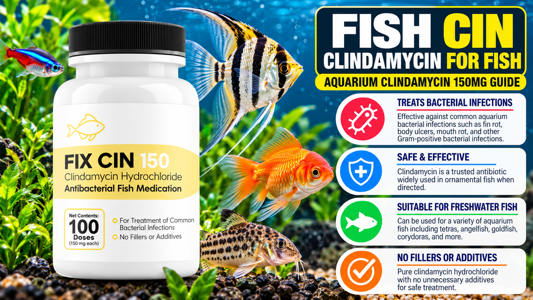 Fish Cin Clindamycin: Clindamycin for Aquarium Fish Guide