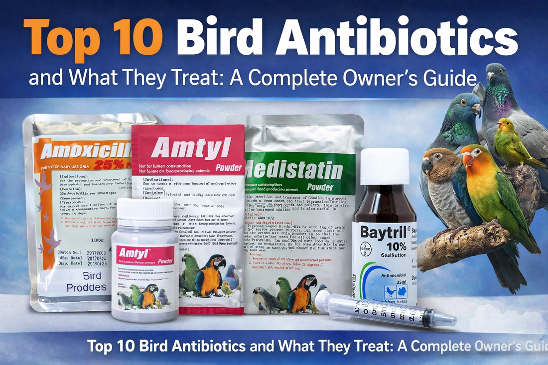 Top 10 Bird Antibiotics and What They Treat: A Complete Owner’s Guide