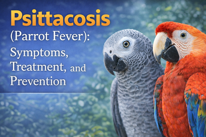 Psittacosis (Parrot Fever): Symptoms, Treatment, and Prevention – A Complete Bird Owner’s Guide