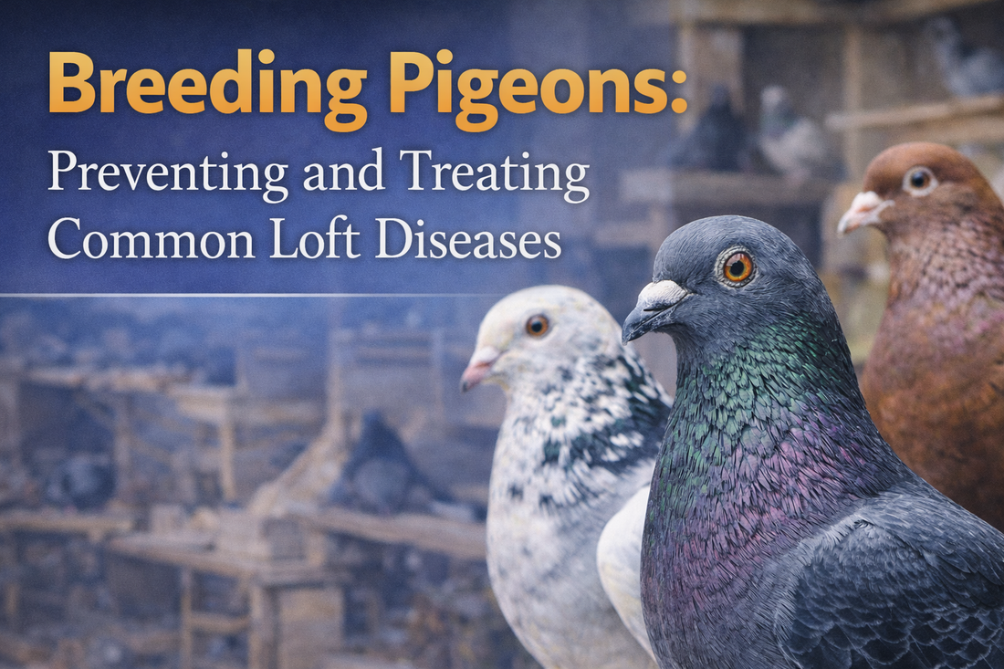 Breeding Pigeons: Preventing and Treating Common Loft Diseases – A Professional Breeder’s Guide