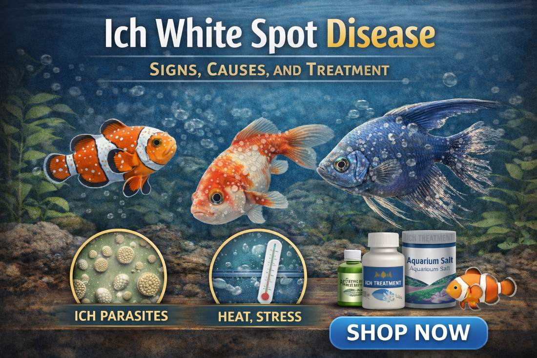 Ich (White Spot Disease) in Aquarium Fish: Identification, Treatment, and Complete Cure Guide