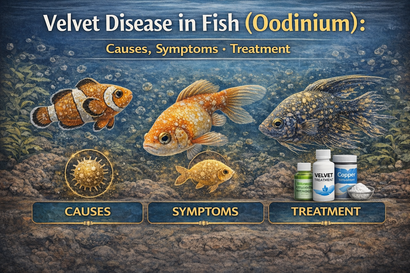 Velvet Disease in Fish (Oodinium): Causes, Symptoms, Treatment, and Complete Recovery Guide