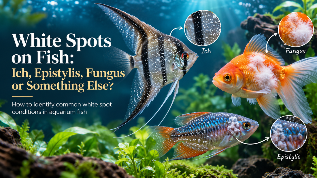 White Spots on Fish: Ich, Epistylis, Fungus or Something Else?