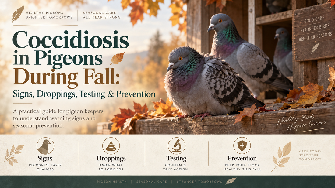 Autumn Coccidiosis Care for Pigeons