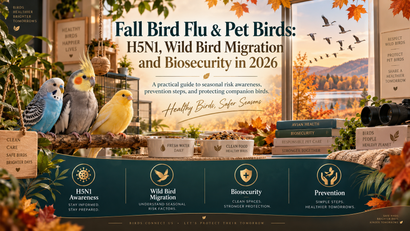 Fall Bird Flu & Pet Birds: H5N1, Wild Bird Migration, Symptoms & Biosecurity in 2026