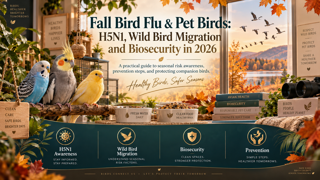Fall Bird Flu & Pet Birds: H5N1, Wild Bird Migration, Symptoms & Biosecurity in 2026