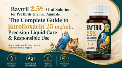 Baytril 2.5% Oral Solution for Pet Birds