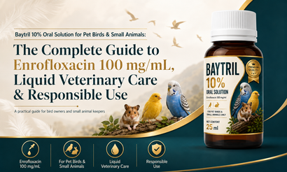 Baytril 10% Oral Solution for Pet Birds & Small Animals