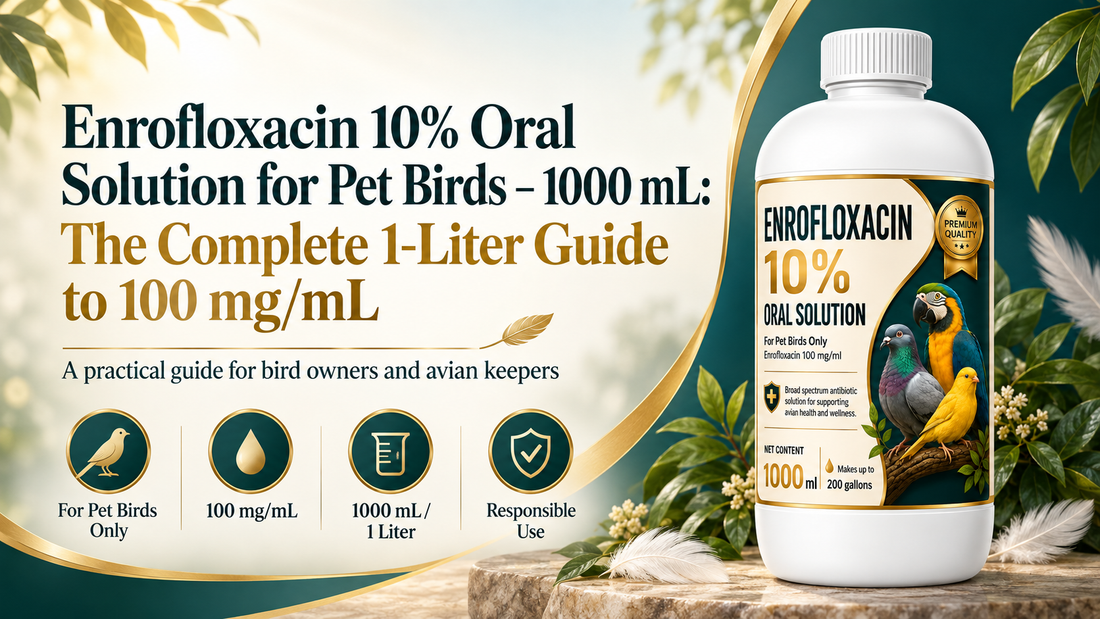 Enrofloxacin 10% for Birds – 1000 mL
