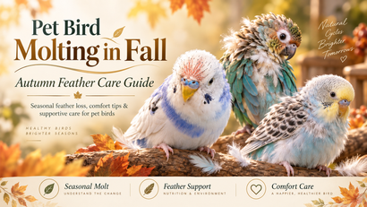 Pet Bird Molting in Fall