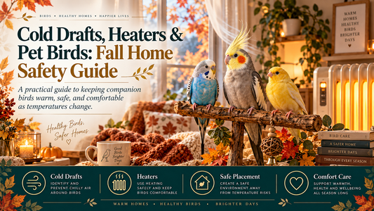 Cold Drafts, Heaters & Pet Birds: Fall Home Safety Guide