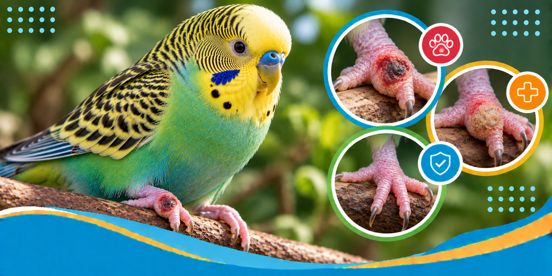 Bumblefoot in Birds: Red Feet, Pressure Sores & Perch Problems