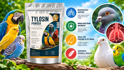 Tylosin for Birds: Respiratory Support for Pigeons & Pet Birds