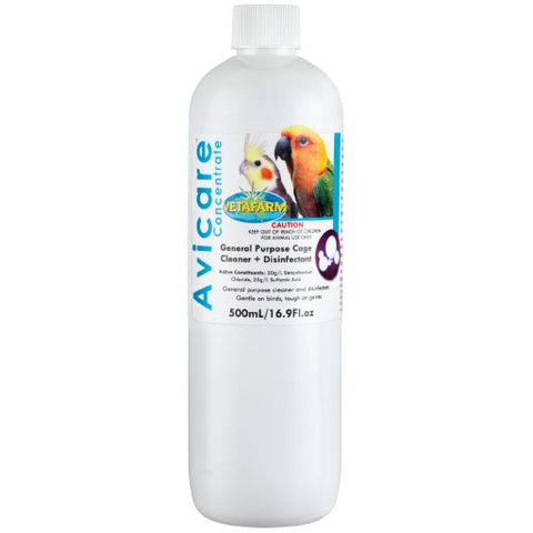 Avicare Concentrate (Vetafarm) Bird Cage Cleaner & Disinfectant
