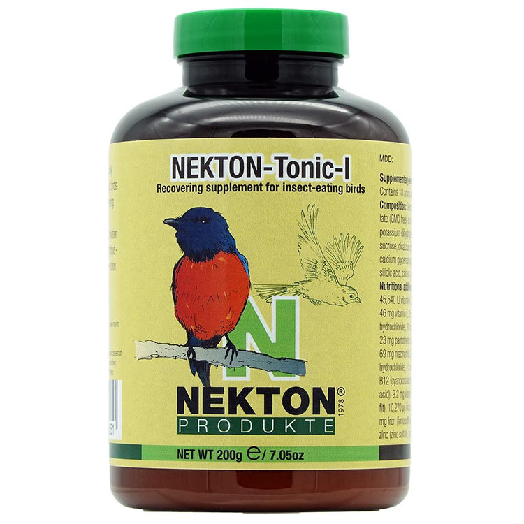 Nekton Tonic-I for Insectivores: Essential Supplement for Bird Nutrient Support