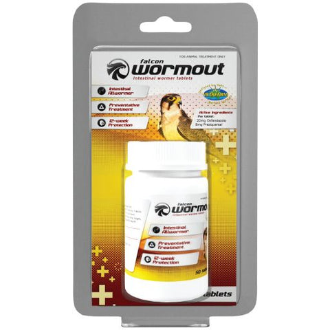 Falcon Wormout (Vetafarm) - Effective Bird Wormer for Intestinal Worms in Falcons