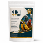 4 in 1 Powder for pet birds 100g